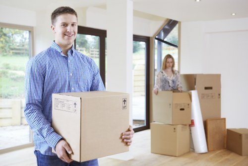 Office relocation items and equipment for a Kennington business move