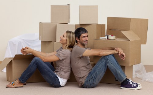Local movers planning a home removal in Kennington near period properties