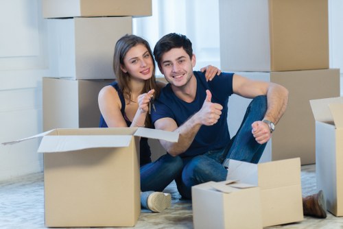 Removal van service supporting a move in Kennington